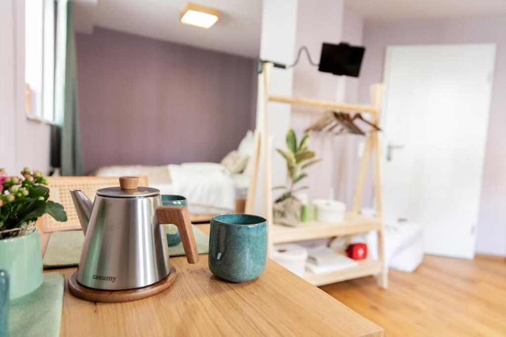 Altstadt Apartment Am Dom Wetzlar, 1 Zi, Kueche, Bad Mit Parkplatz Am Grundstueck Екстериор снимка